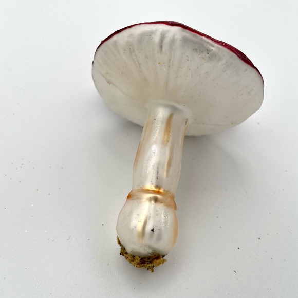 Set of 2 Mushroom Blown Glass Ornaments Robert Stanley Christmas 2024 NWT - Picture 2 of 8